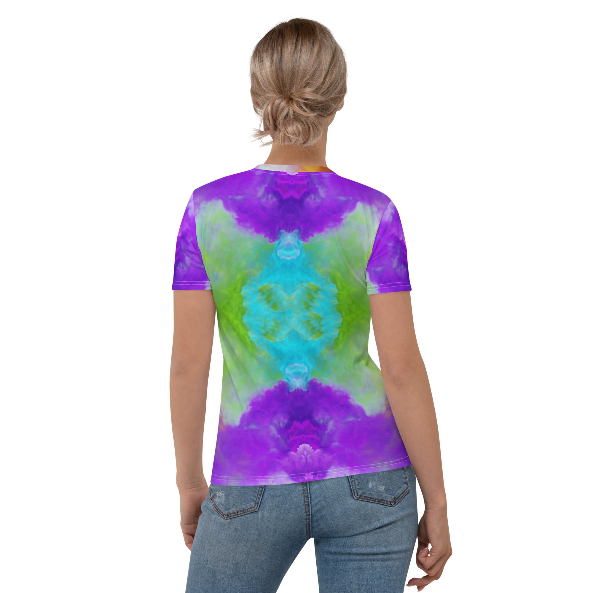 Posh Peacock Parade Women's T-Shirt