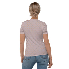 Vibrant Minimalism Women's Crew Neck T-Shirt