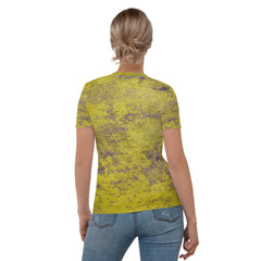 Coastal Driftwood All-Over Print Women's Crew Neck