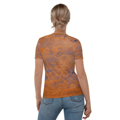 Canyon Carvings All-Over Print Women's Crew Neck