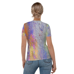 Rustic Texture Women's Crew Neck T-Shirt