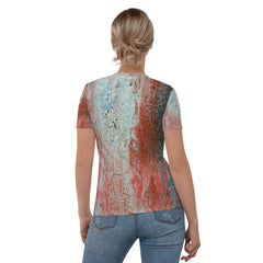 Waterfront Serenity Rustic Texture Tee