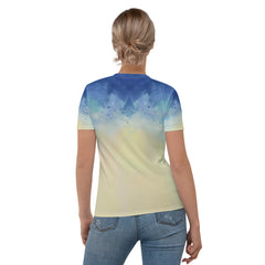 Serene Sunset Landscape Women's Crew Neck T-Shirt