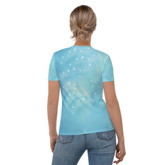 Coastal Serenity Women's Crew Neck T-Shirt