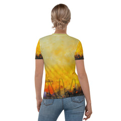 Rolling Hills Panorama Women's Crew Neck T-Shirt