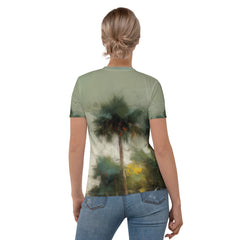 Desert Mirage Mirage All-Over Print Women's Crew Neck T-Shirt