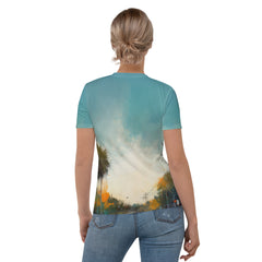 Urban Oasis All-Over Print Women's Crew Neck T-Shirt