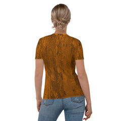 Brushed Copper Women's Crew Neck T-Shirt