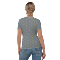 Geometric Serenity All-Over Print Women's Crew Neck T-Shirt