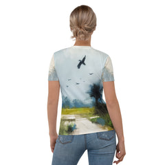 Sunset by the Sea Women's Crew Neck T-Shirt