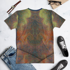 Elegant Elephant All-Over Print Women's Crew Neck T-Shirt