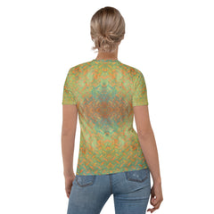 Bamboo Bliss Texture Women's Crewneck Tee