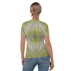 Linen Lunge Texture Women's Crewneck Tee