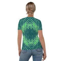 Microfiber Marathon Texture Women's Crewneck Tee