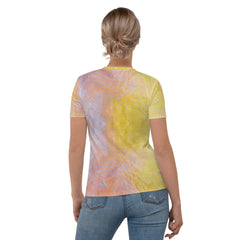 Chenille Circuit Texture Women's Crewneck Tee