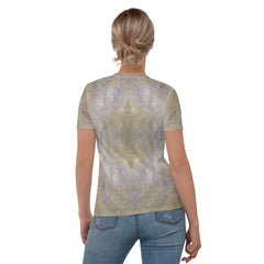 Linen Leap Texture Women's Crewneck Tee