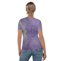 Sateen Sprint Texture Women's Crewneck Tee