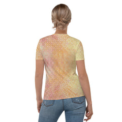 Velvet Vortex Texture Women's Crewneck Tee