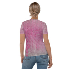 Bamboo Bound Texture Women's Crew Neck T-Shirt