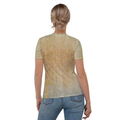 Organic Grip Texture Women's Crew Neck T-Shirt