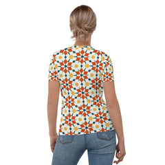 Oceanic Kaleidoscope Women's Crew Neck T-Shirt