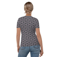 Geometric Harmony Women's Crew Neck T-Shirt