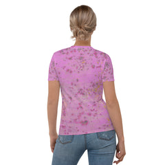 Spectrum Serenade Women's T-Shirt paired with jeans for a casual look.