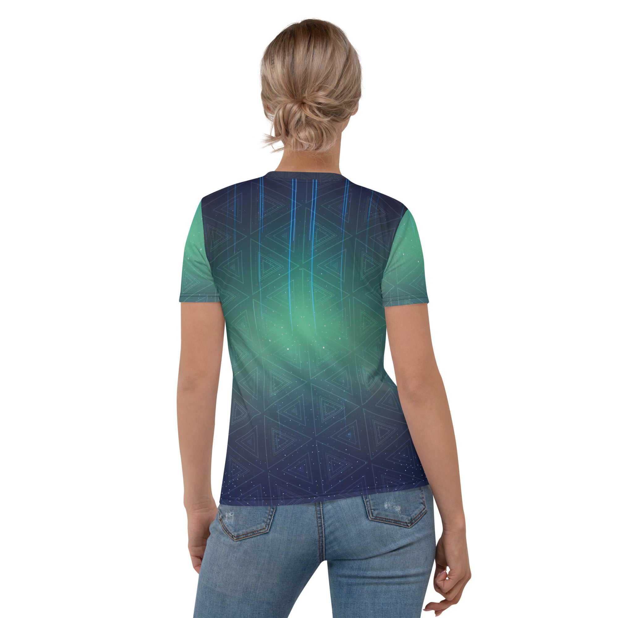 Enigma of Elegance Women's T-Shirt - Back View