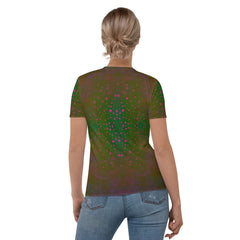 Infinite Wisdom Women's Crew Neck T-Shirt - Back View