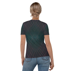 Stylish women's crew neck featuring Urban Chic pattern.