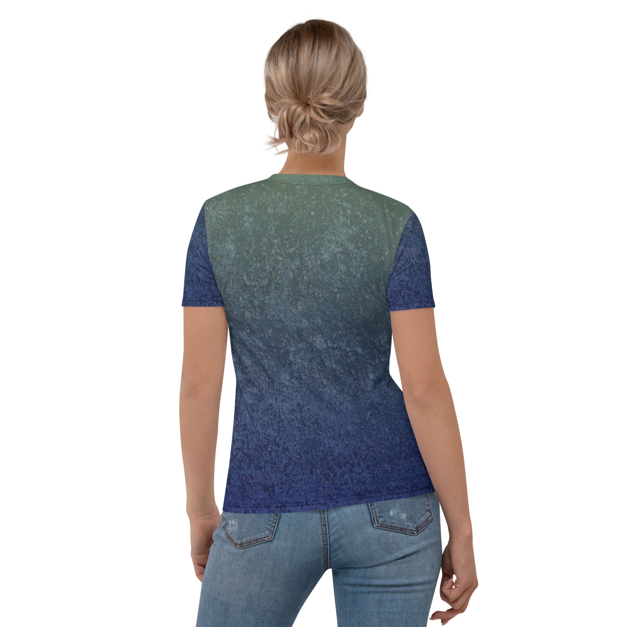 Stylish women's crew neck featuring Boho Spirit pattern.