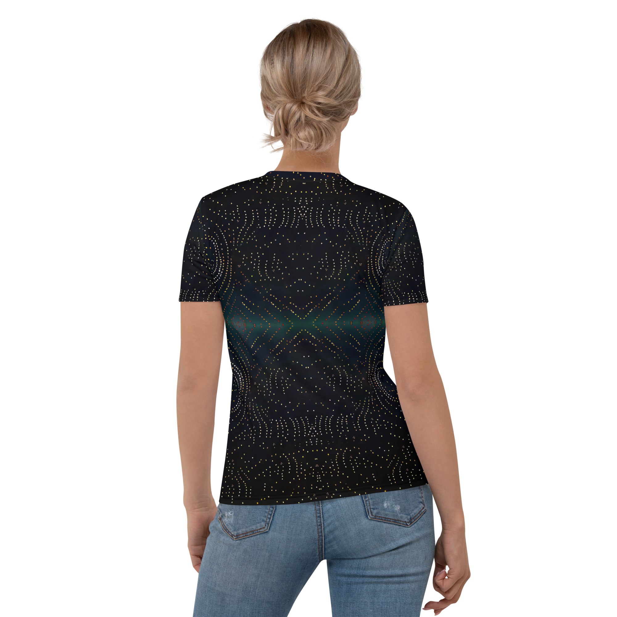 Eco-friendly women's crewneck t-shirt by Nature's Essence