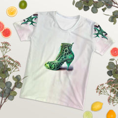 Echoes of Tomorrow Futuristic Shoes Women's All-Over Print T-Shirt - Beyond T-shirts