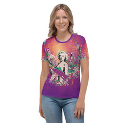 Effortless Surfing 5-02 Women's T-Shirt for beach and casual wear