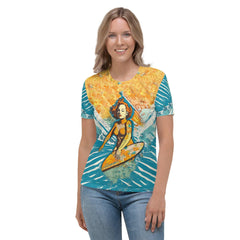 Stylish Surfing 5-31 Women's T-Shirt for a casual beach look