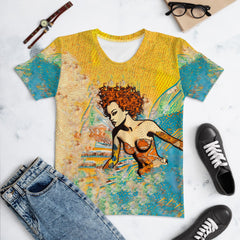 Elegant Surfing 5-24 Women's T-Shirt for a sophisticated beach look