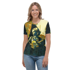 Stunning SurArt 85 Women's T-shirt featuring a one-of-a-kind artistic print for style enthusiasts.