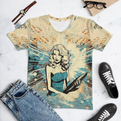 Embrace the surf vibe with the elegant design of Surfing 1 18 Women's T-Shirt.