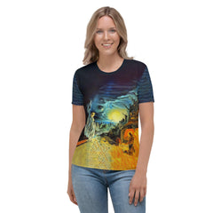 Women's Crew Neck T-Shirt Enchanted Evening - Beyond T-shirts