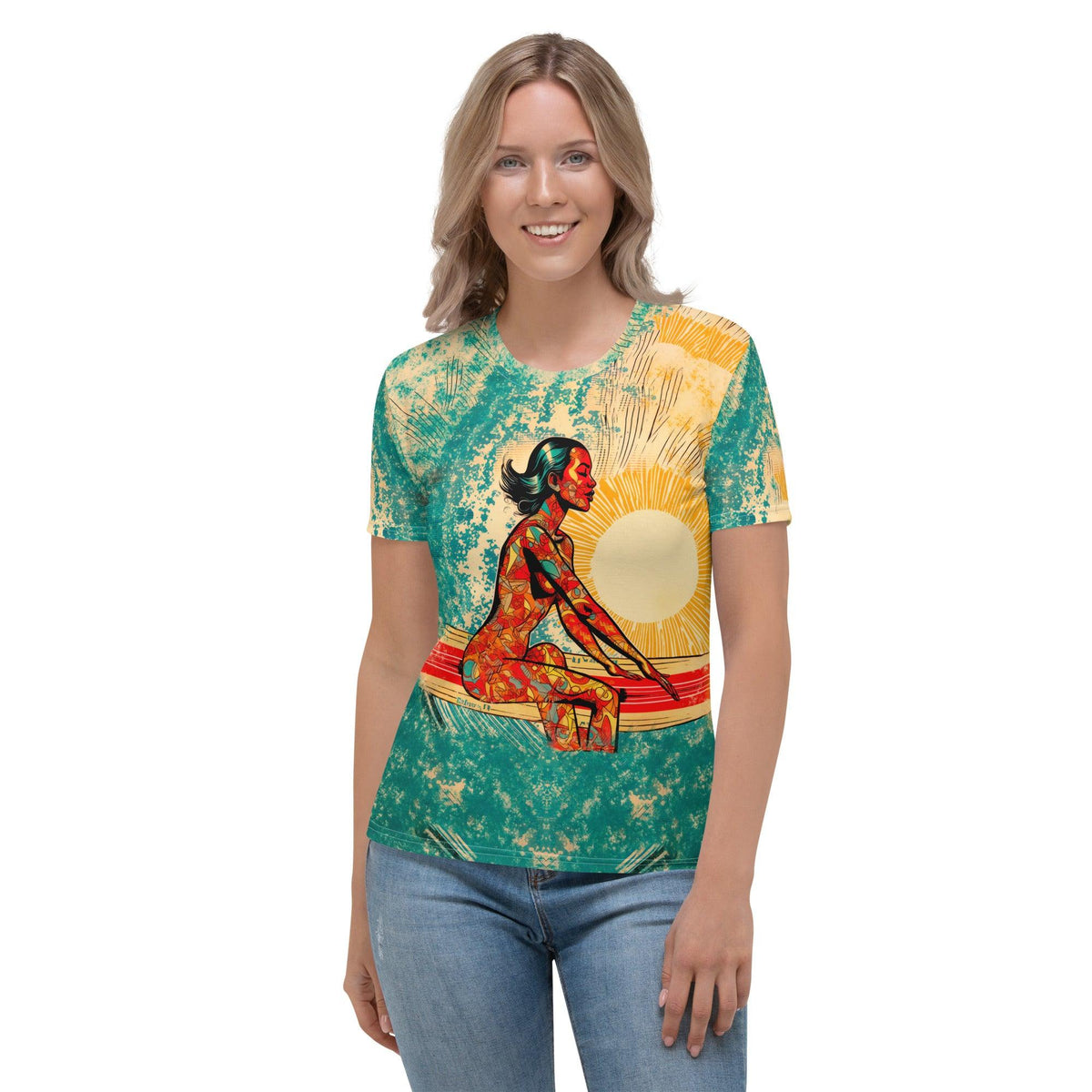 Surf Enthusiast Crew Neck for Women - Beyond T-shirts