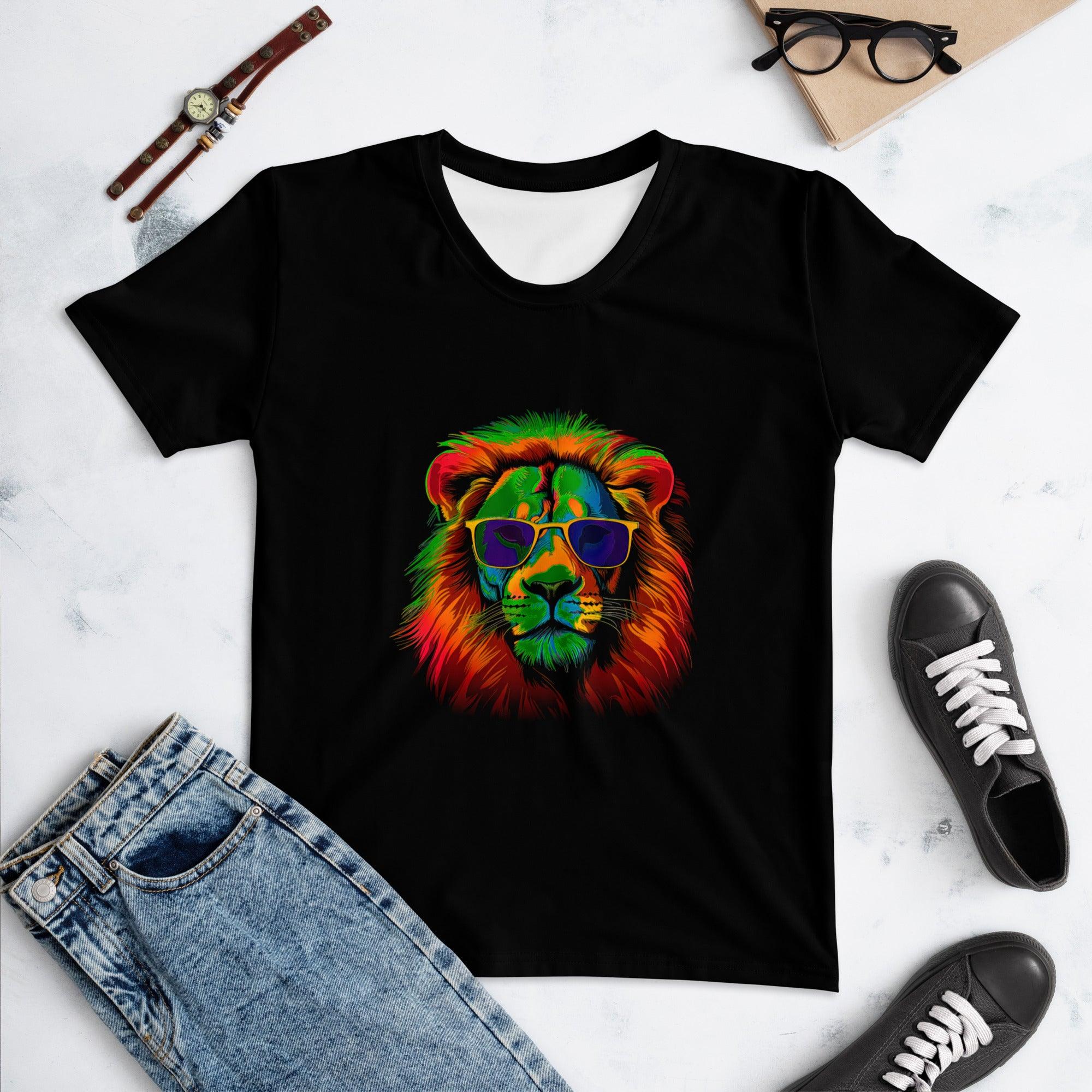 Roaring Majesty Crew Neck T-Shirt - Beyond T-shirts