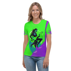 Fashion Fusion Women's Fashion Jam Crew Neck T-Shirt - Beyond T-shirts