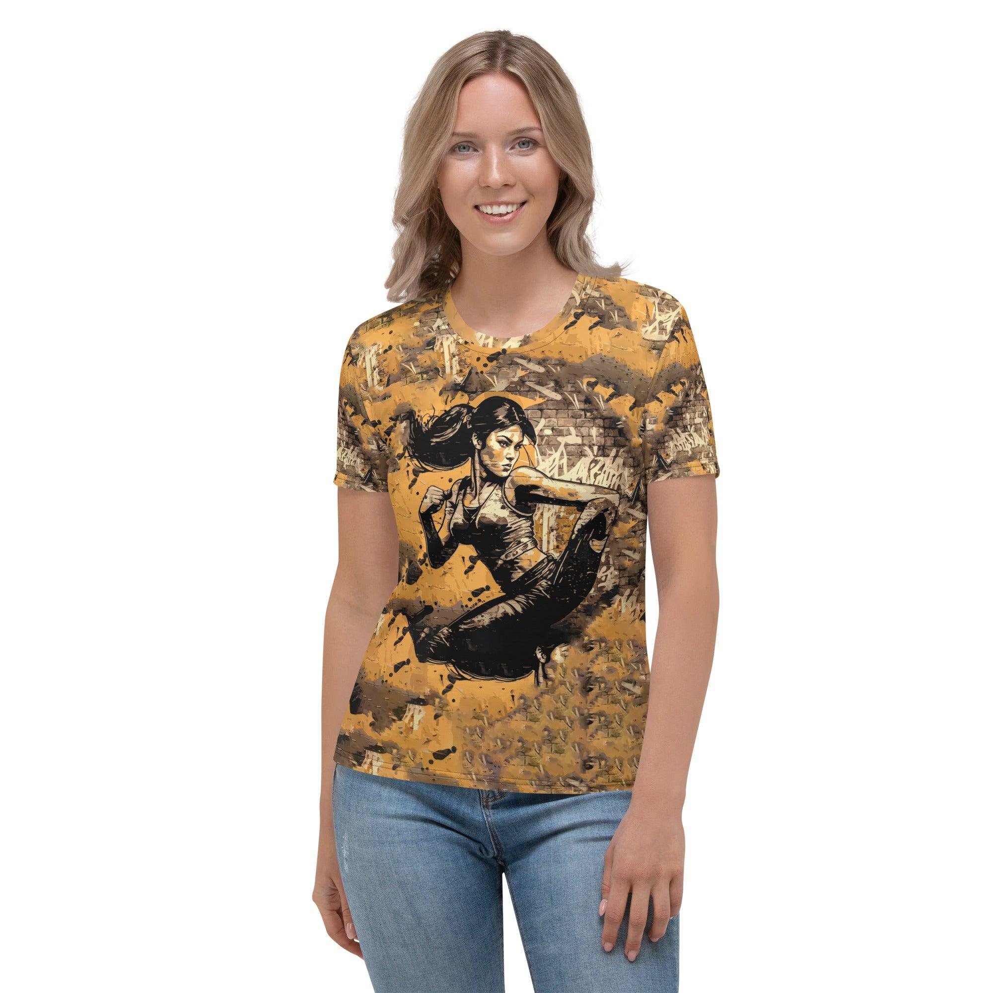 Kickboxing Fusion Women's Crew Tee Dynamic Impact - Beyond T-shirts