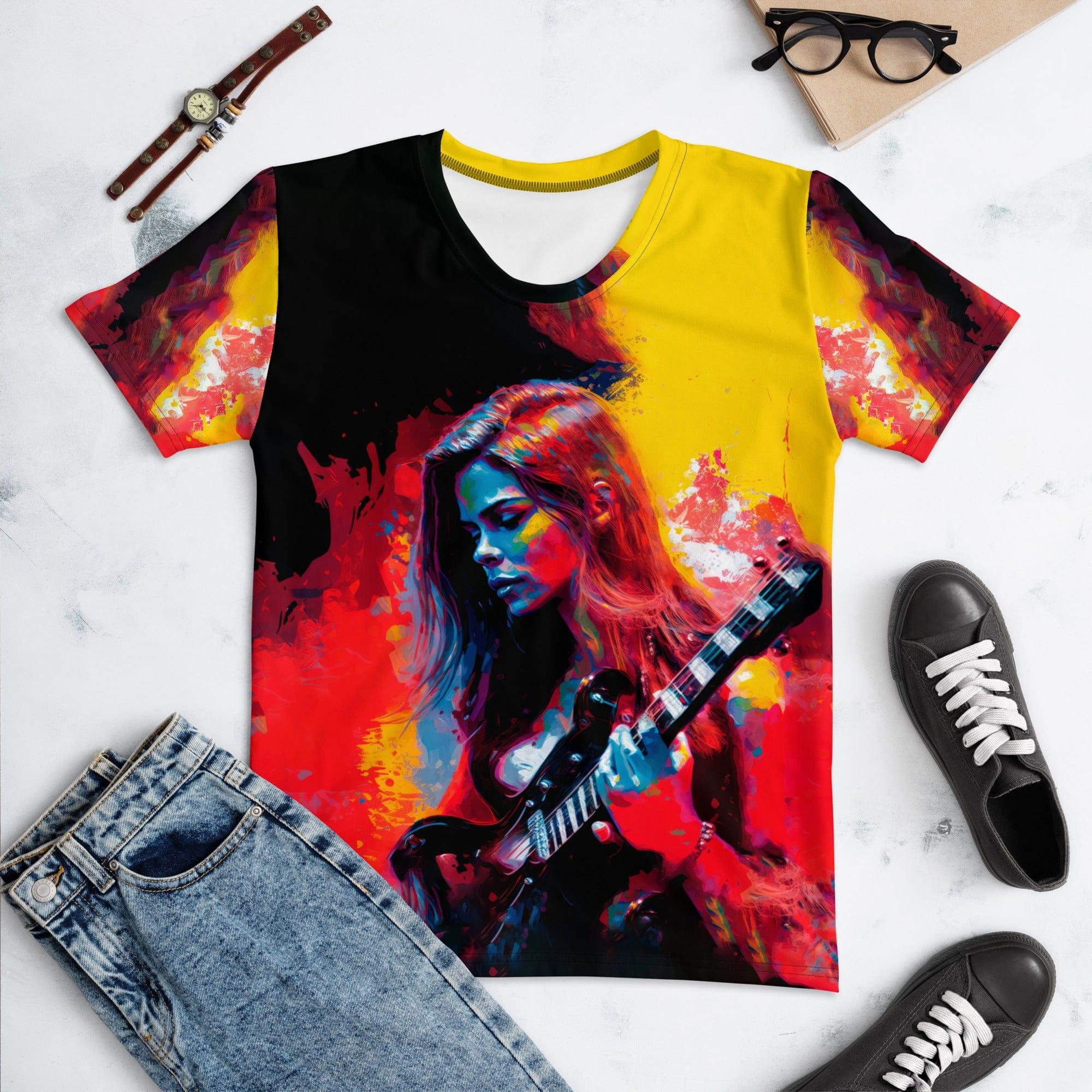 Music Vibes Enchanting Women's Crew Neck T-Shirt - Beyond T-shirts