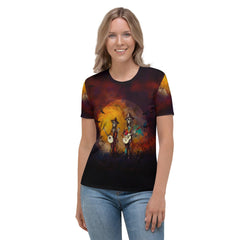 Zombie Apocalypse Crew Neck T-Shirt