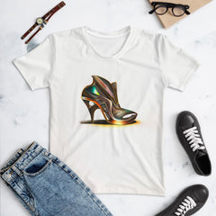 Mirage Motion Futuristic Shoes Women's All-Over Print T-Shirt - Beyond T-shirts