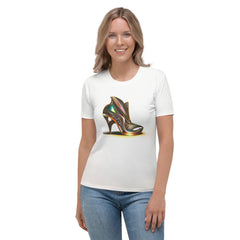 Mirage Motion Futuristic Shoes Women's All-Over Print T-Shirt - Beyond T-shirts