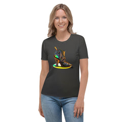 Timeless Fusion Futuristic Shoes Women's All-Over Print Tee - Beyond T-shirts