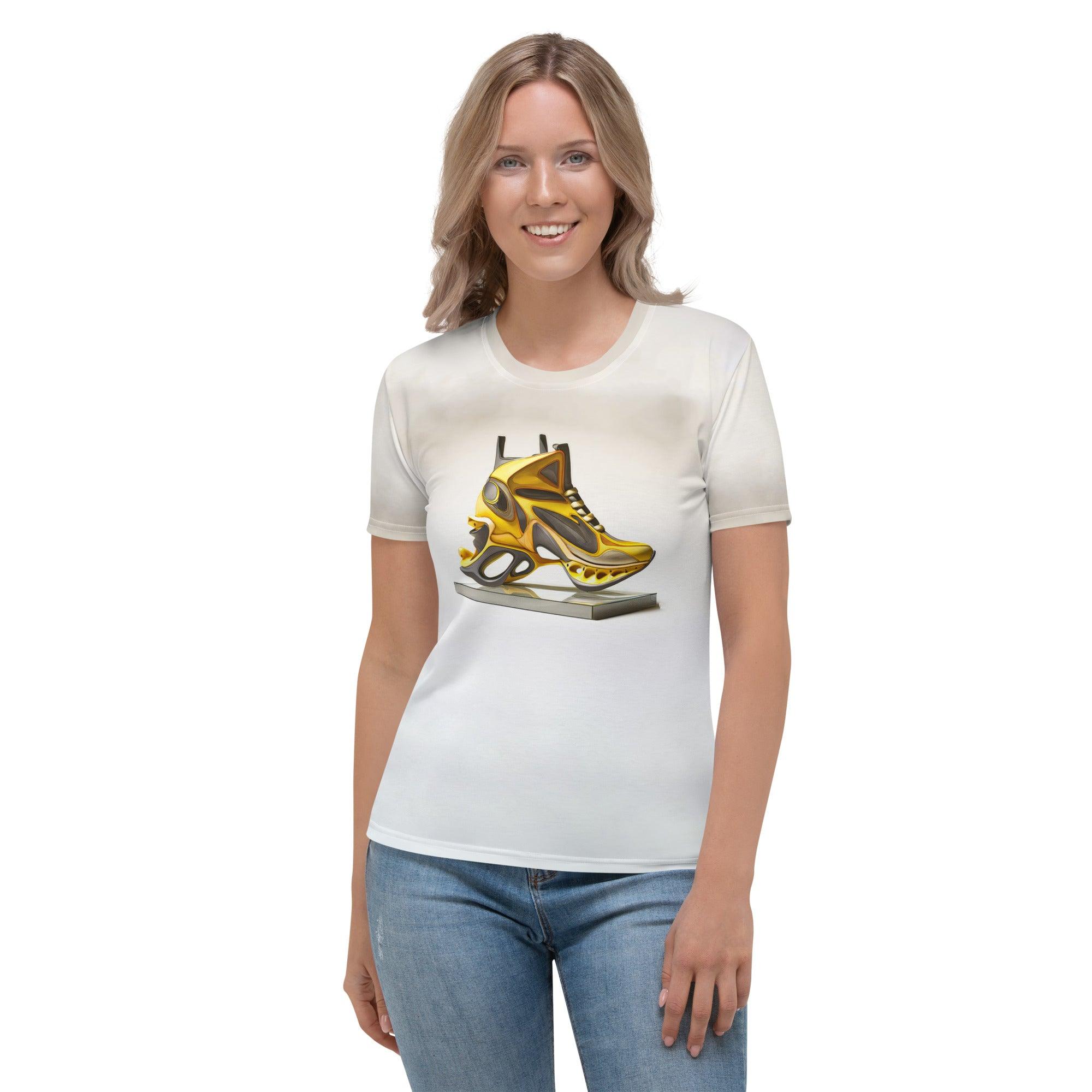 Futurama Stride Futuristic Shoes Women's All-Over Print T-Shirt - Beyond T-shirts