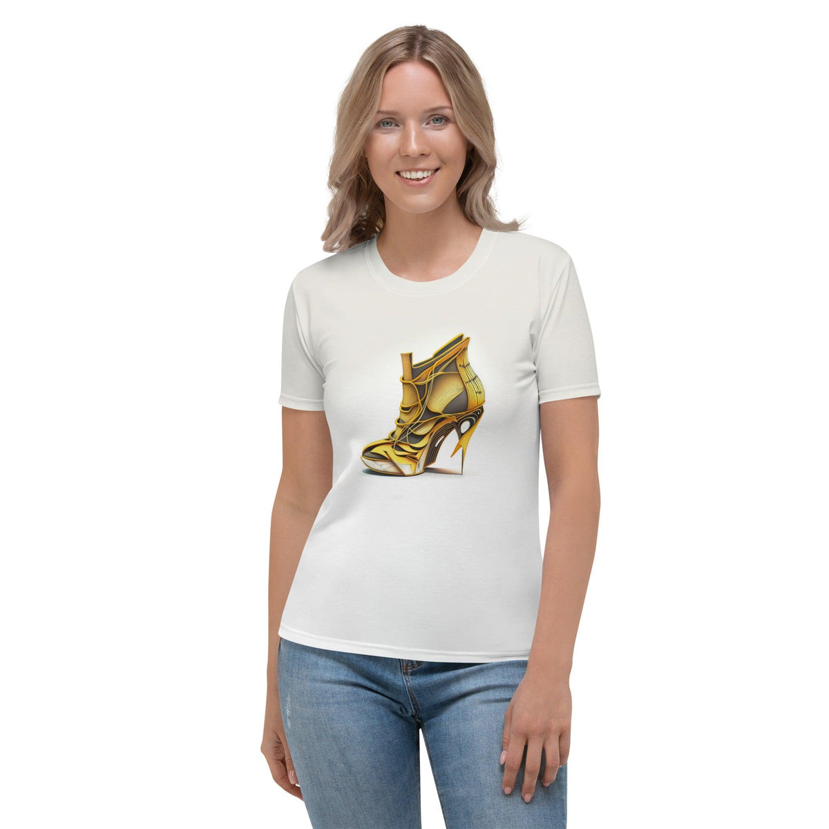 Utopia Glide Futuristic Shoes Women's All-Over Print T-Shirt - Beyond T-shirts